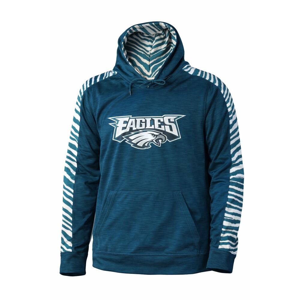 Philadelphia Eagles NFL Team Apparel Hoodie XL Green Pullover Hooded Sweatshirt